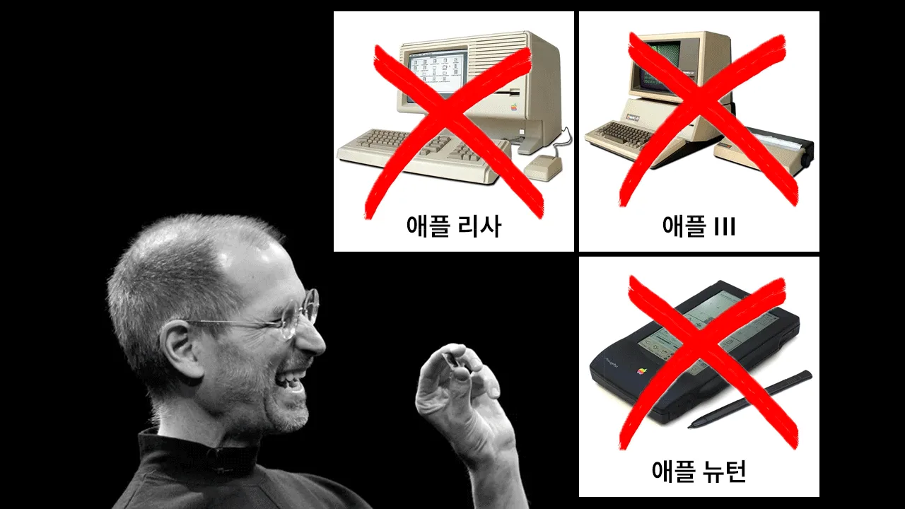 스티브 잡스가 실패 했던 애플 사라, 애플 III , 뉴턴